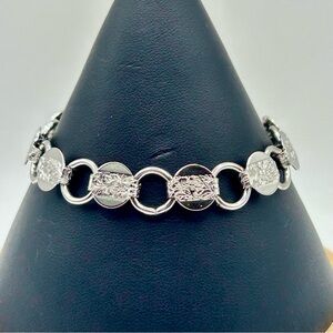 Vintage Sarah Coventry Vintage “Young N Gay” Silver Bracelet